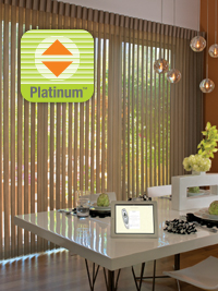 Motorized Window Treatments with the Platinum App!