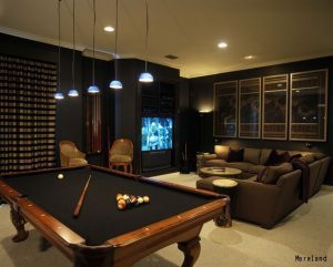 Window Coverings for Modern Man Cave