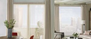 Luminette® Sheer Shades with Custom Draperies